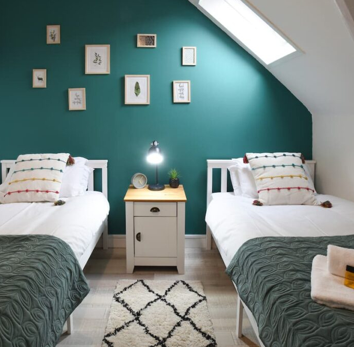 holiday let bedroom